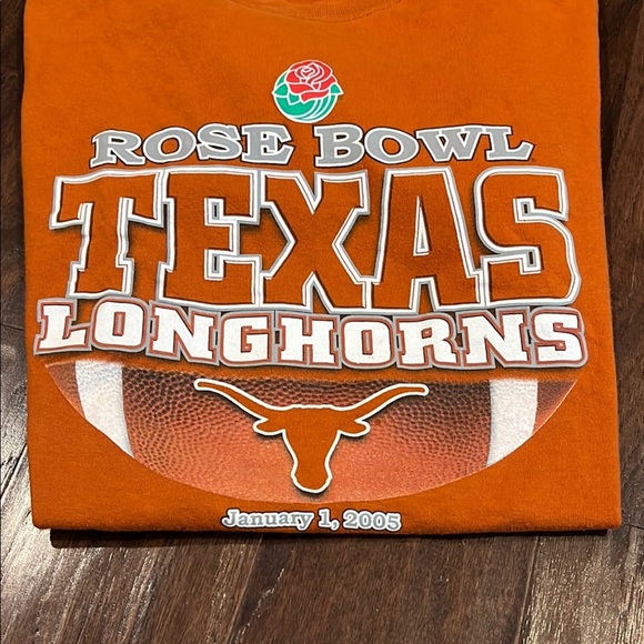 Texas Longhorns Rose Bowl T-Shirt, Vintage 2005 - Picture 1 of 2